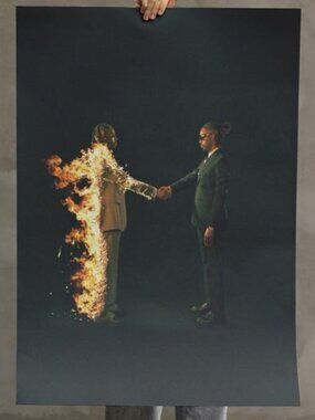 Metro Boomin Heroes and Villains Album Cover Print, Metro Boomin Poster